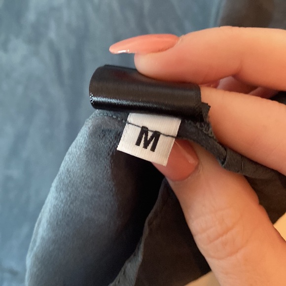 PATTERSON J KINCAID silk tie dye top Sz MED - Picture 5 of 7